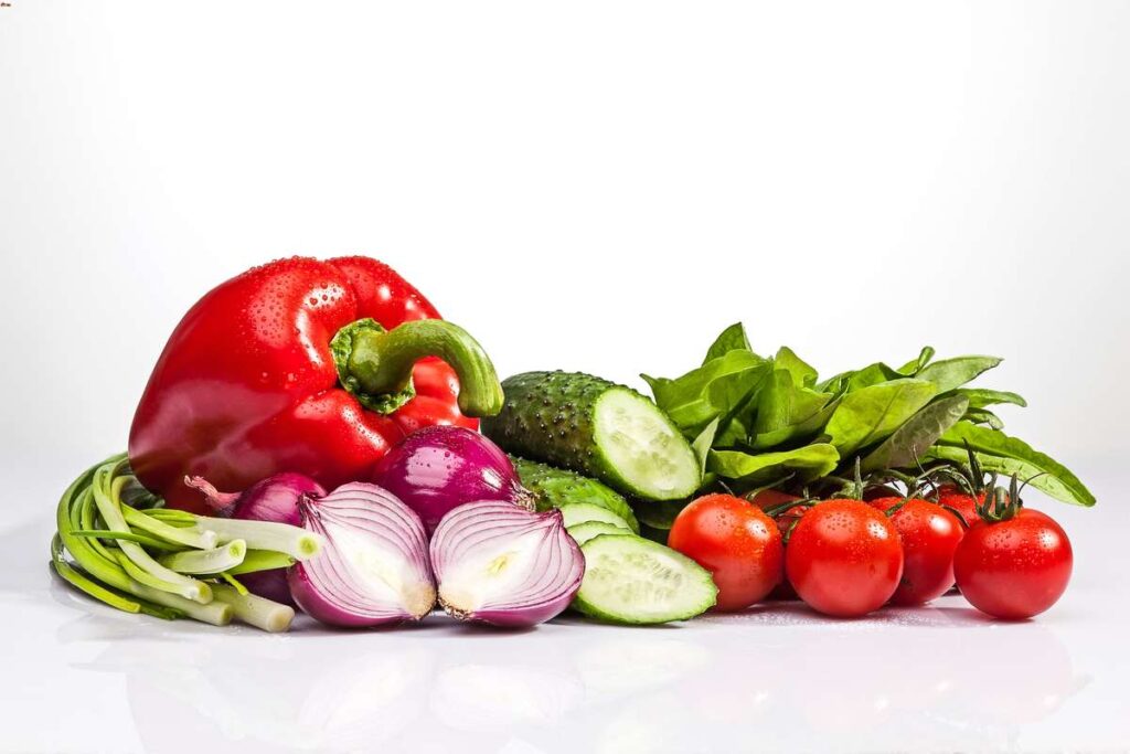 Wybieraj warzywa podczas diety